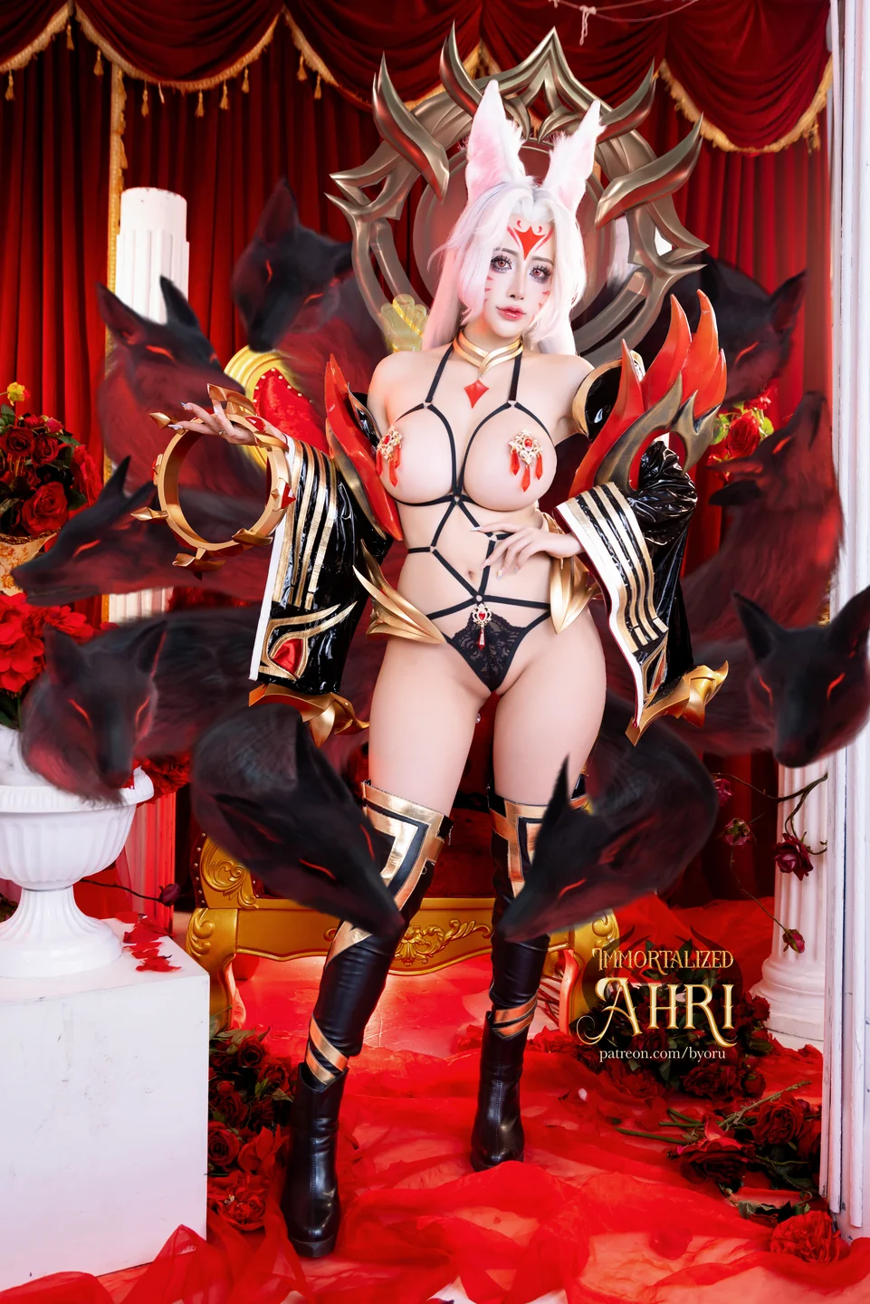 Byoru - Ahri Immortalized [54P,16V-2.48GB] tg@simisebaisi 【丝足阁】001.webp